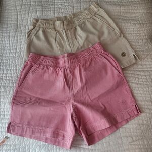 Women's Pink and Beige Shorts Bundle